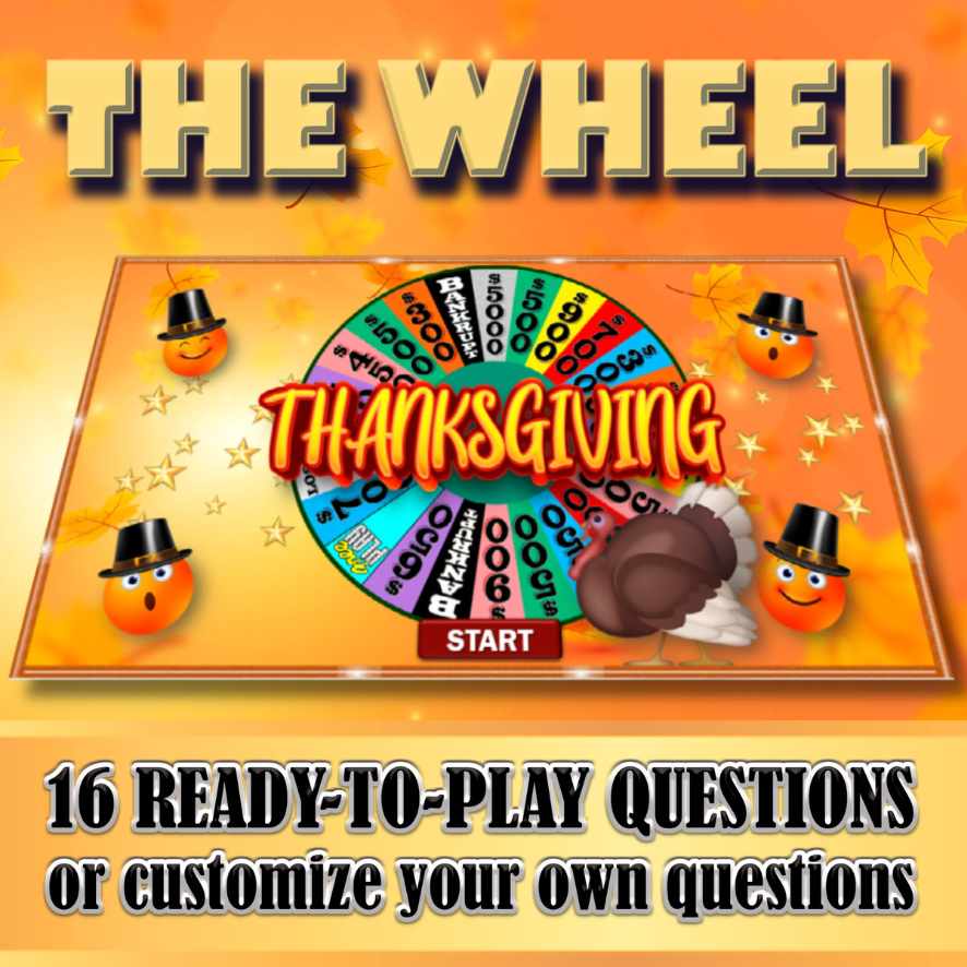 WHEEL THANKSGIVING GAME