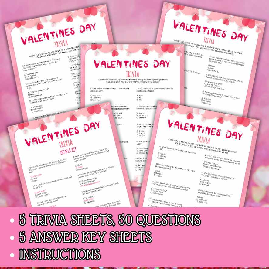 valentines day trivia questions