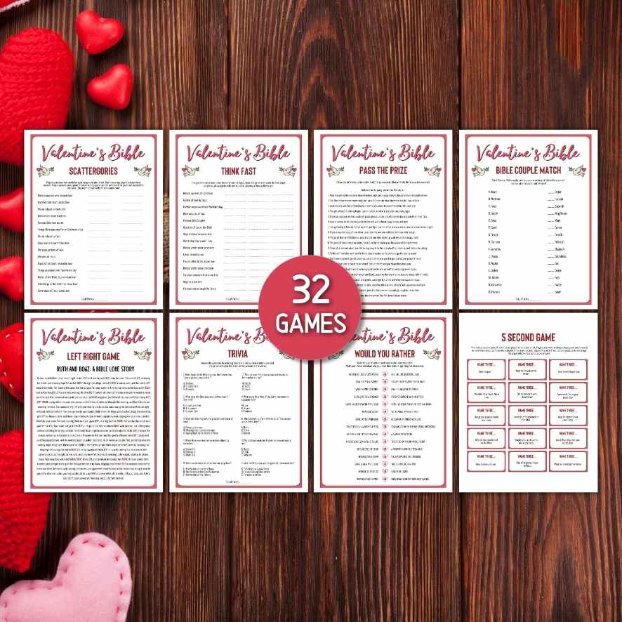 religious valentines day games