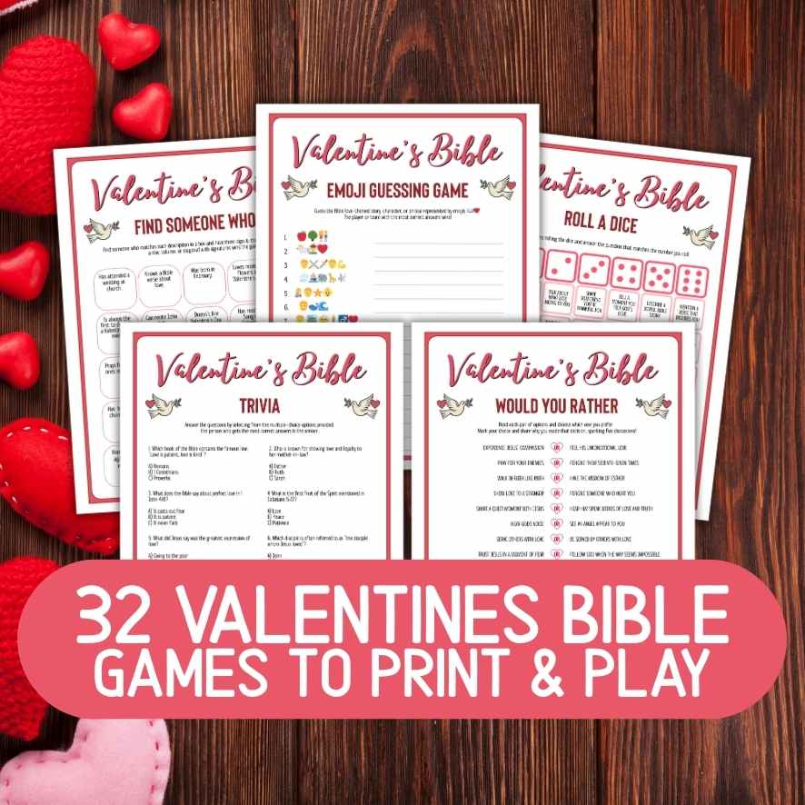 Valentine´s Bible games bundle

