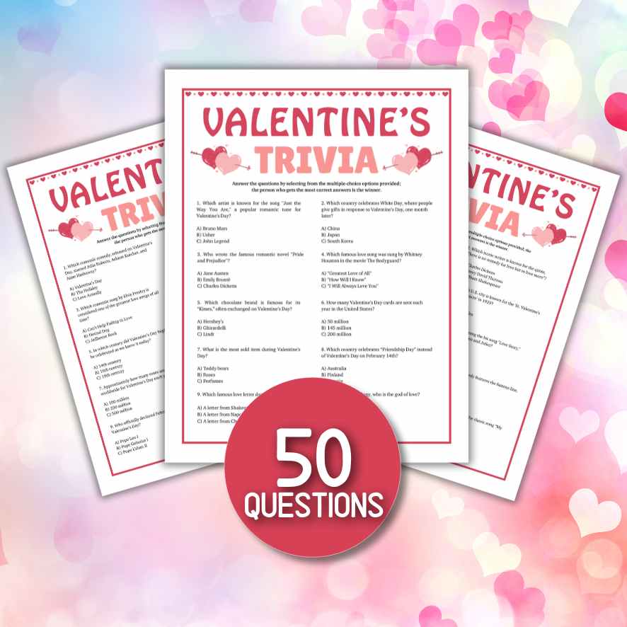 valentines day trivia game