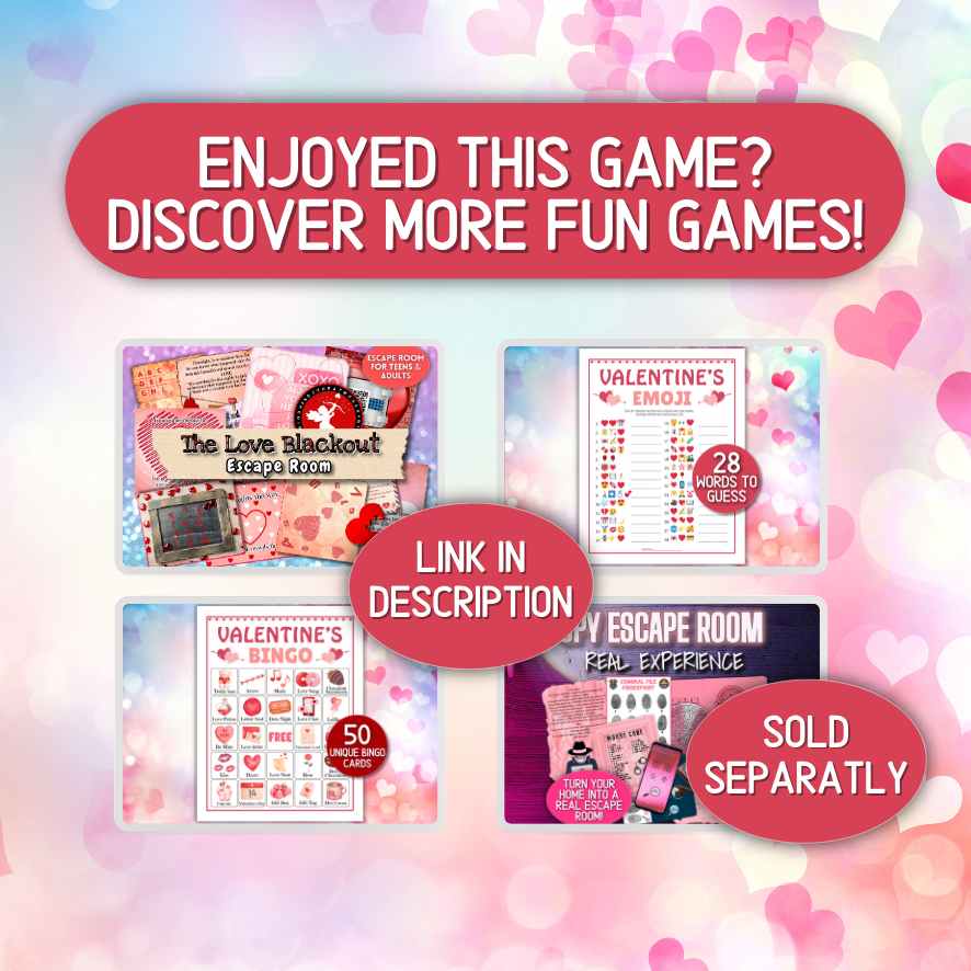 printable valentines day games

