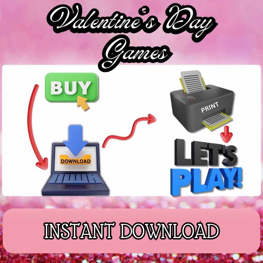 printable valentines day games