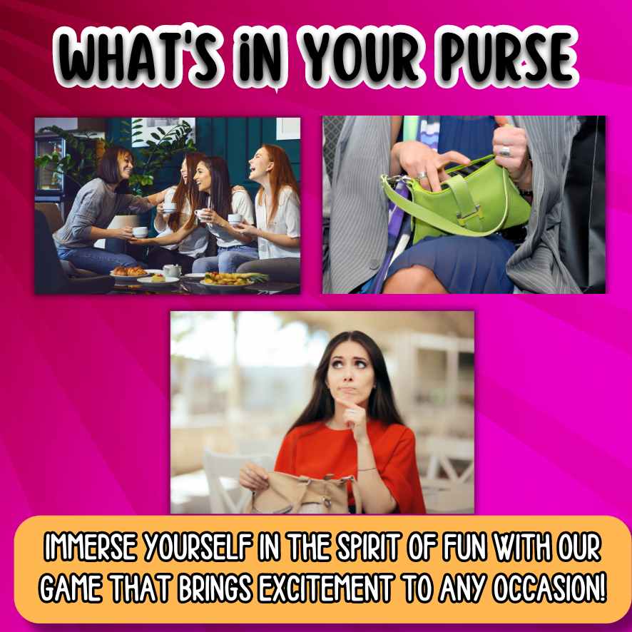 what's in your purse scavenger hunt