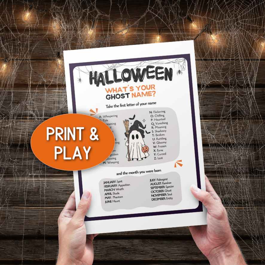 find your halloween name