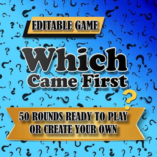 which came first trivia powerpoint