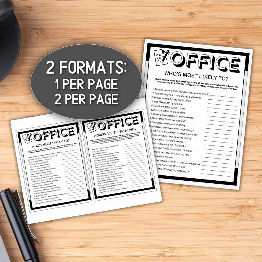 activities for work team building