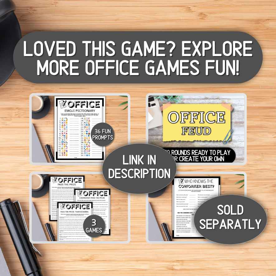 office games printable