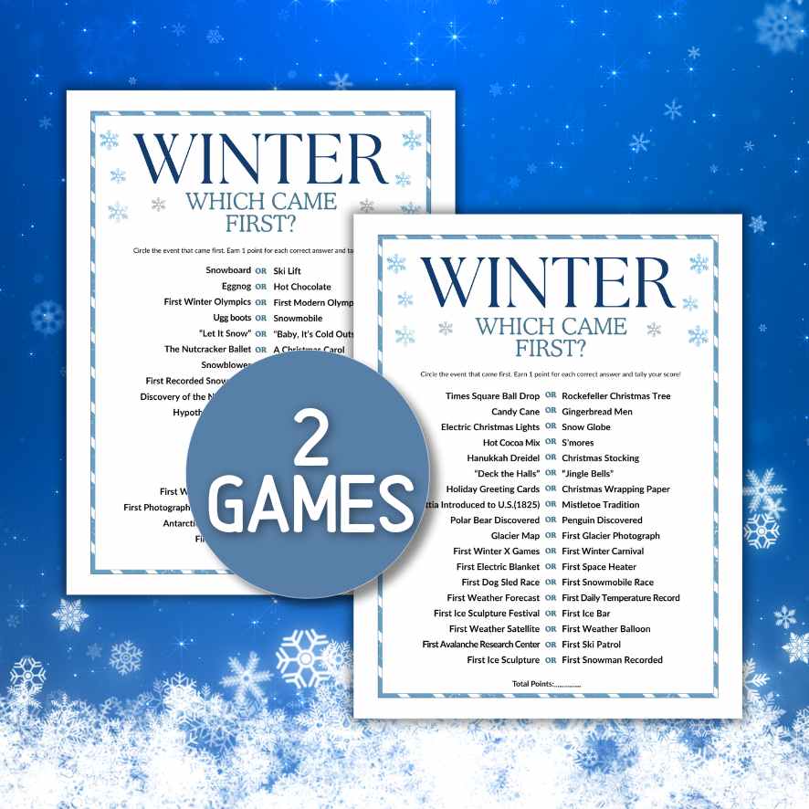 december january trivia game