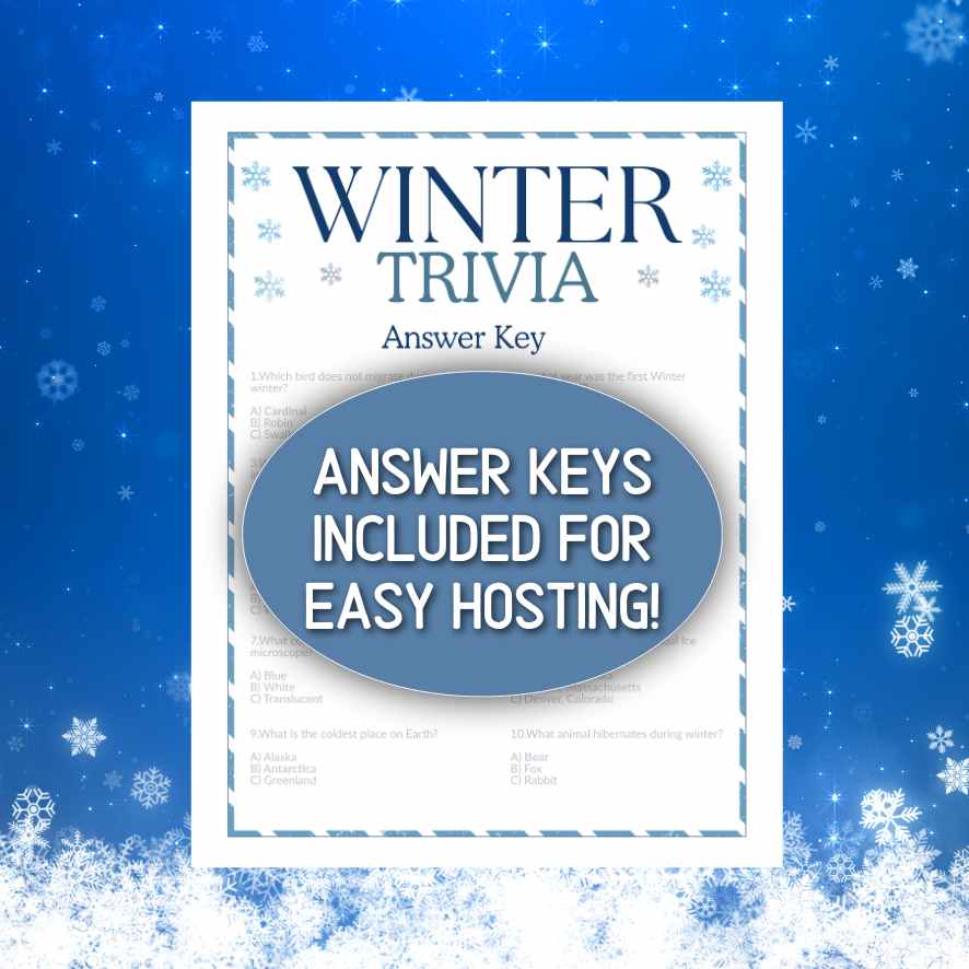 winter trivia questions with answers