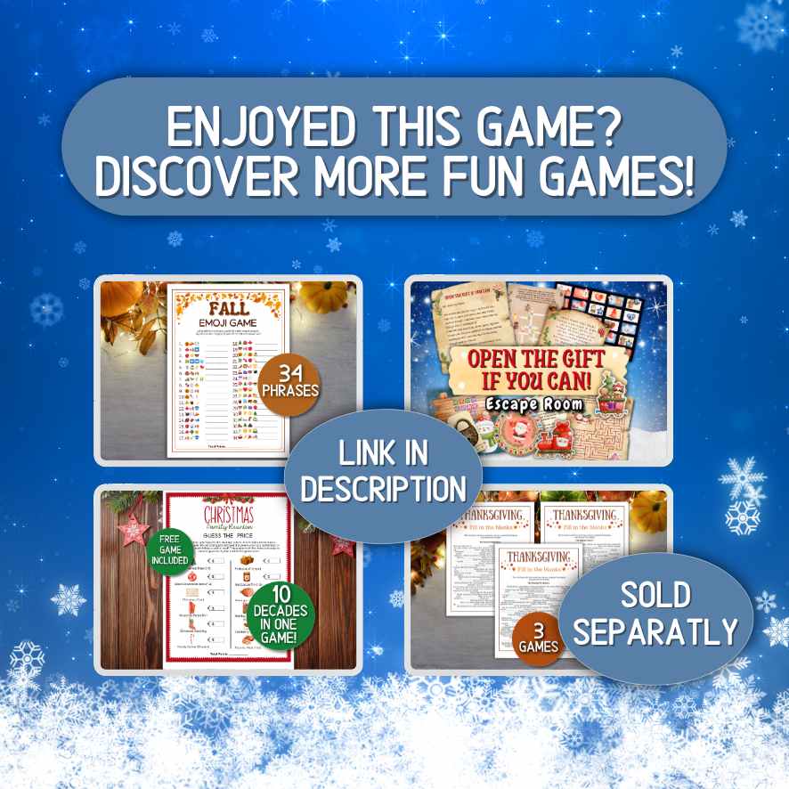 holiday party games