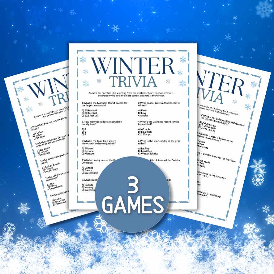 winter trivia game