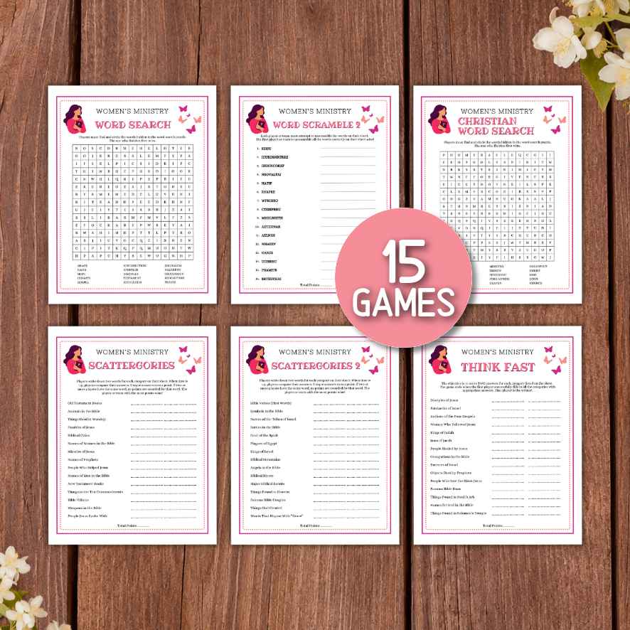women's ministry games