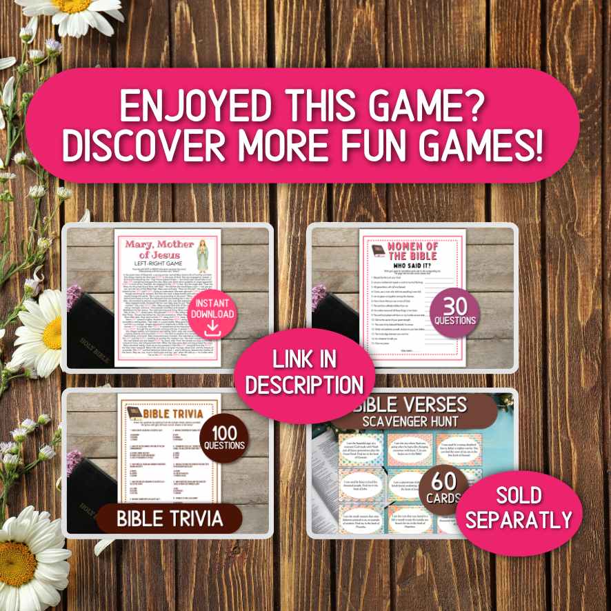 Bible games

