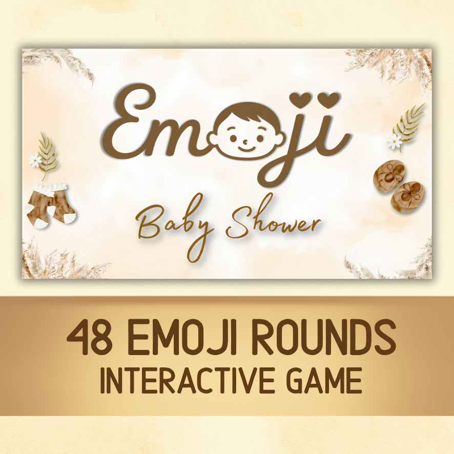 emoji baby shower powerpoint

