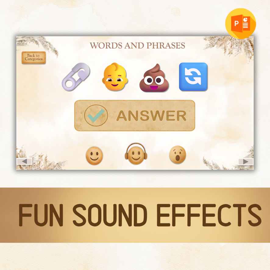 virtual baby shower emoji game