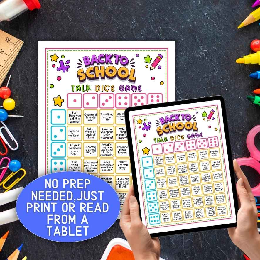 kids printable icebreaker