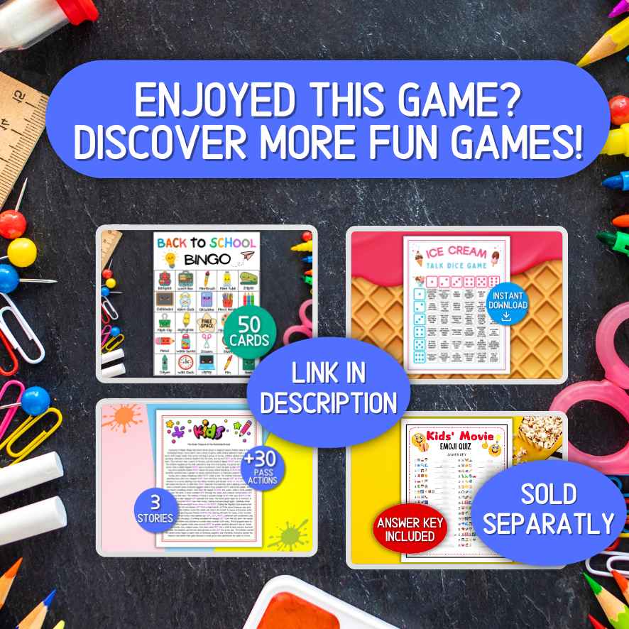 back to school games