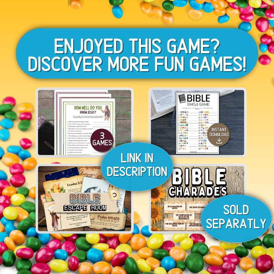 Printable Bible game