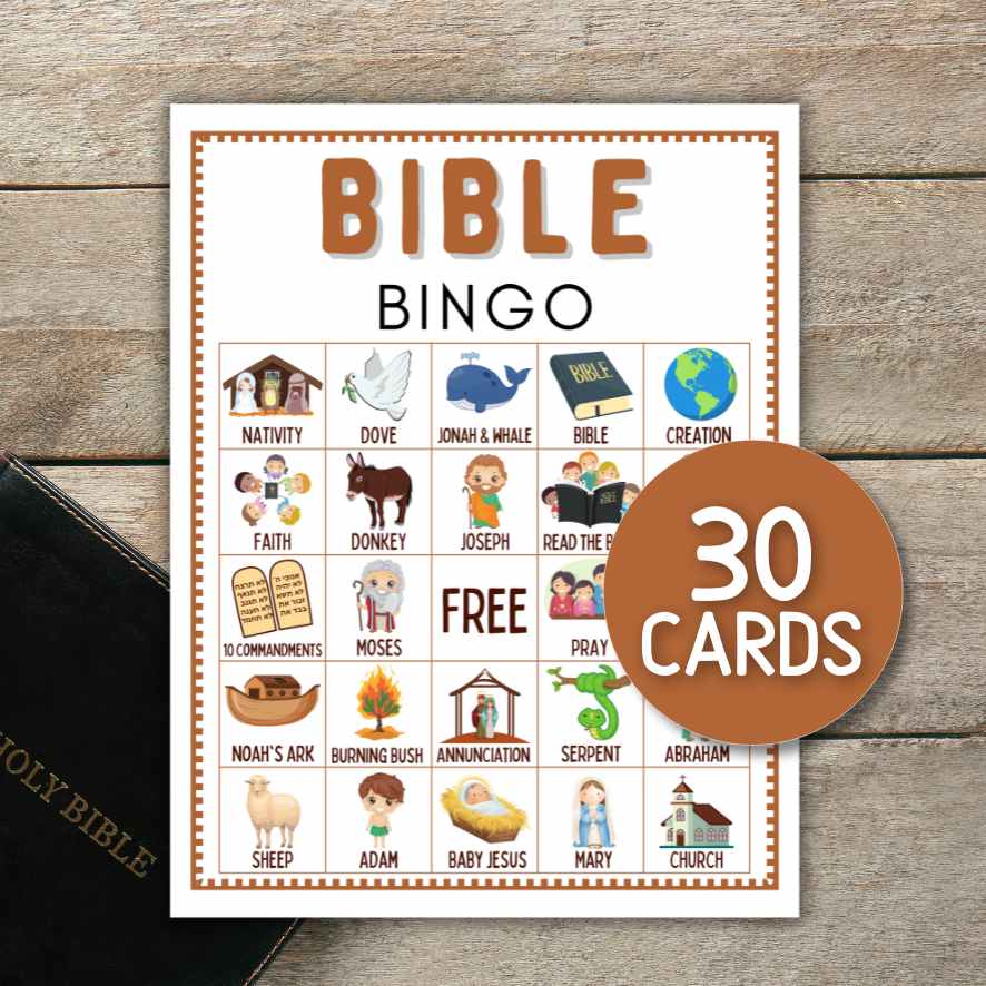 bible bingo cards