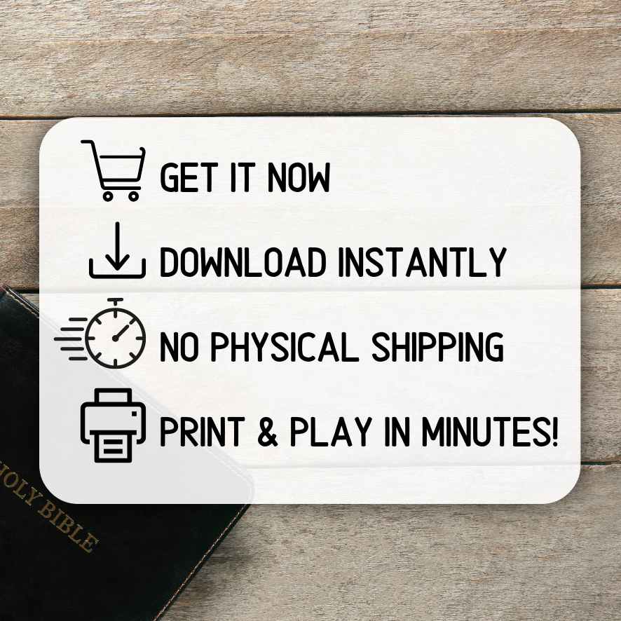 printable bible bingo