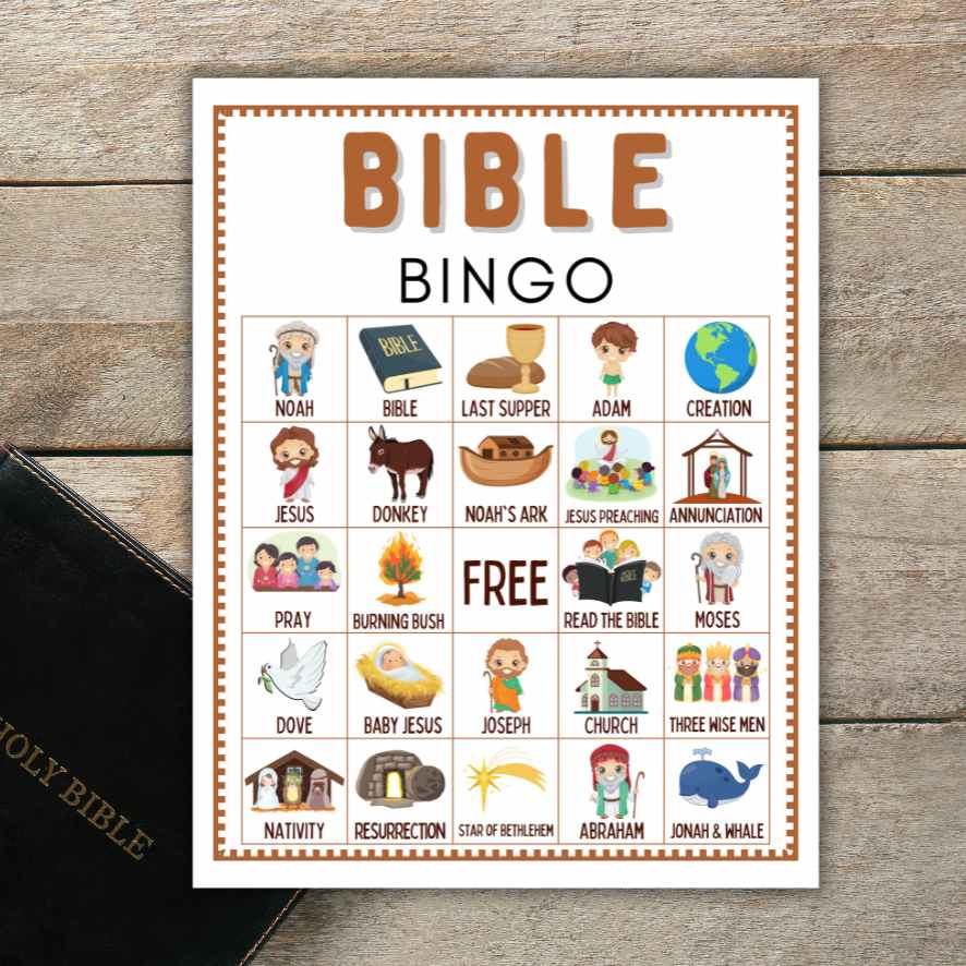 bible character bingo