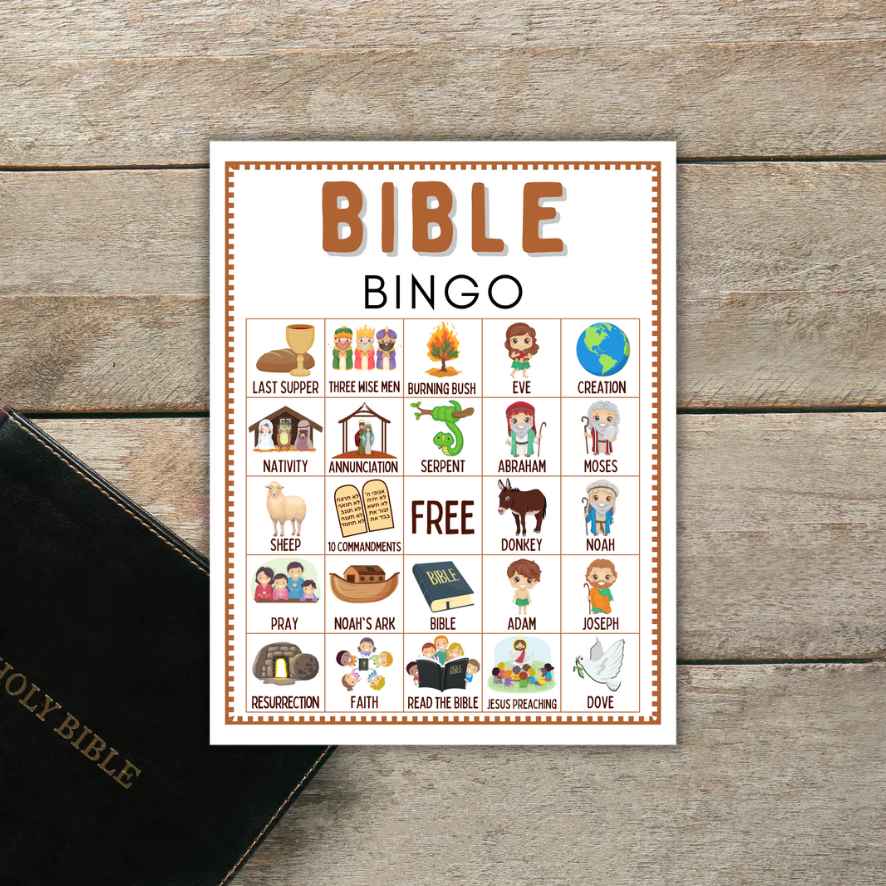 christian printable game