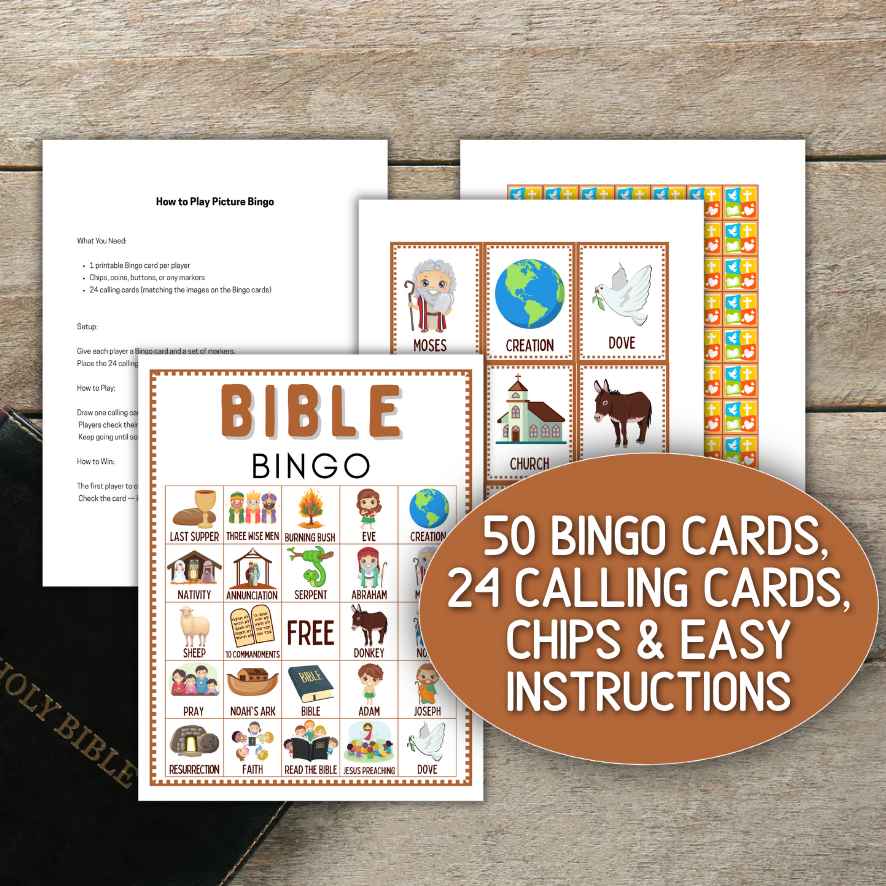 church bingo game

