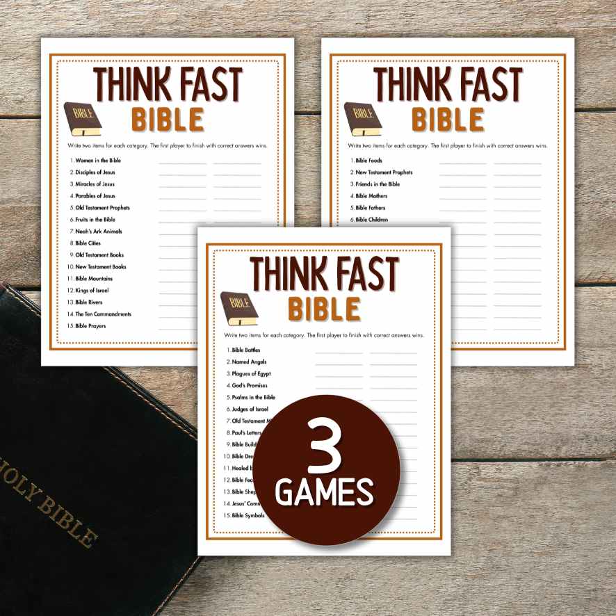 bible think fast
