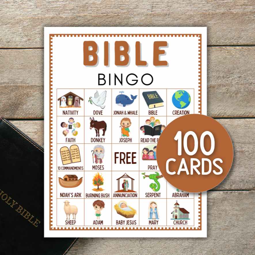 bible bingo for sunday school