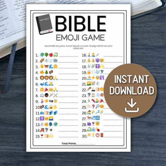 bible emoji game