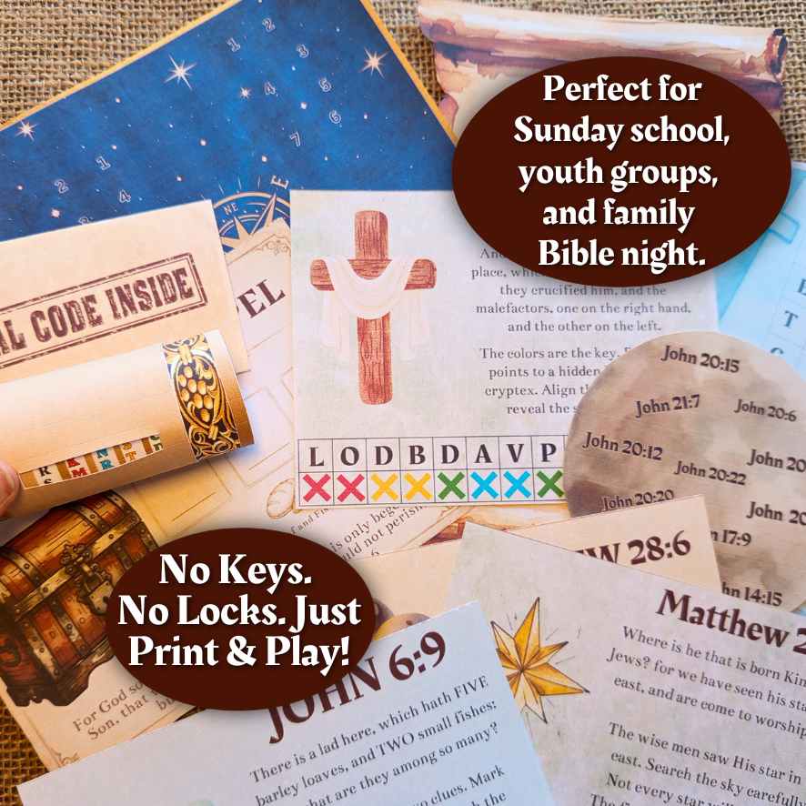 printable bible activities
