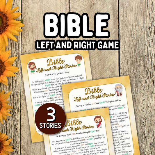 left right bible story