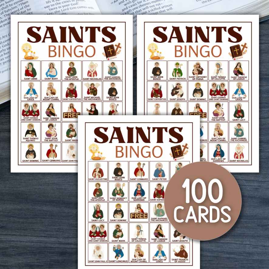 all saint´s day bingo printable