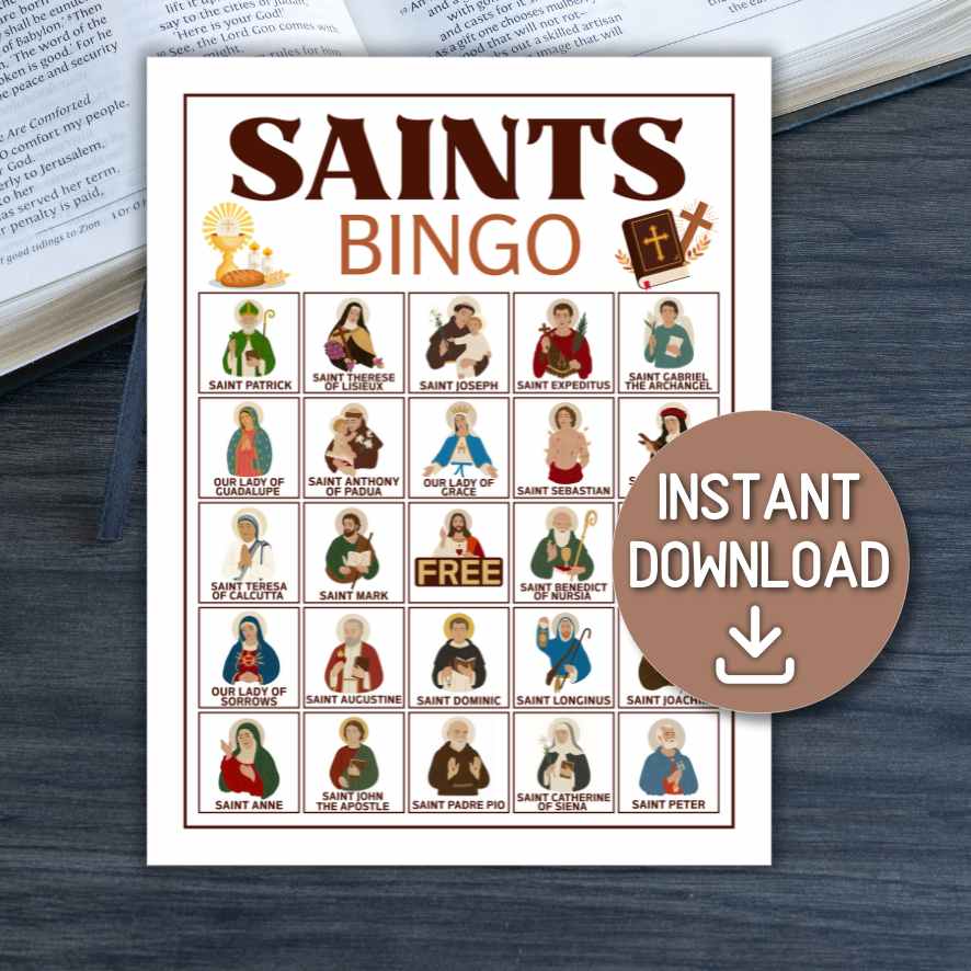 catholic bingo game

