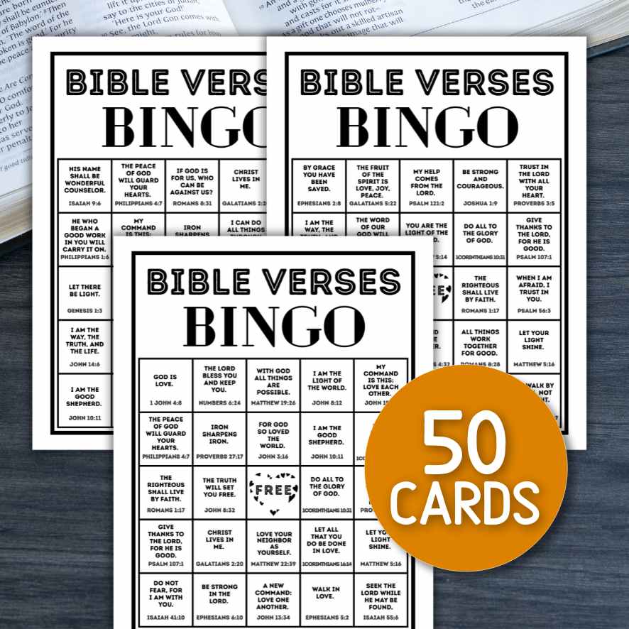 bible bingo printable
