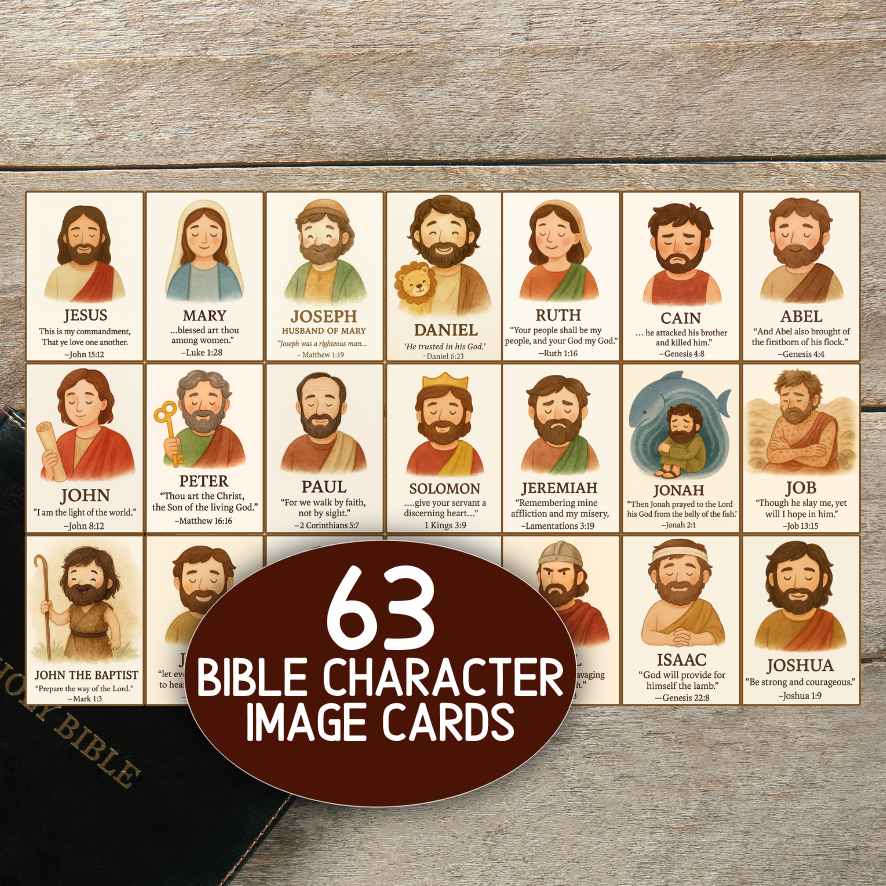 bible memory game cards