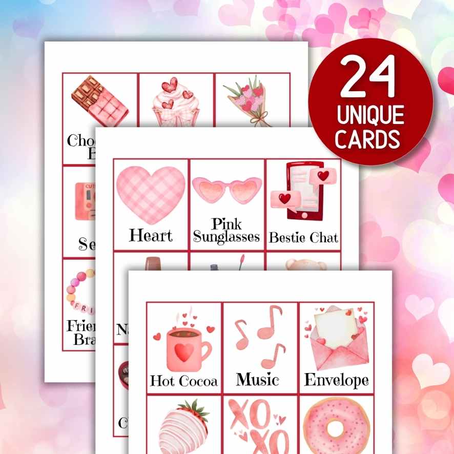 galentines bingo printable