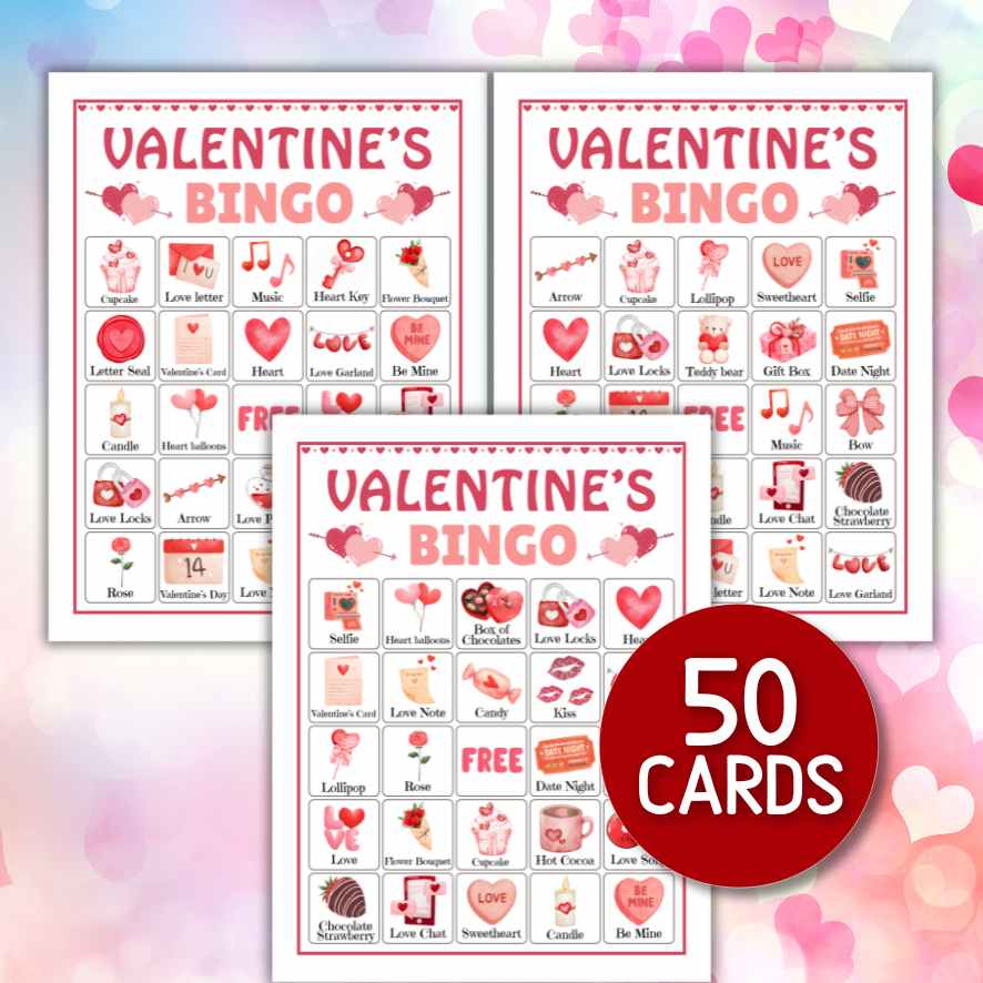 valentine's day bingo ideas

