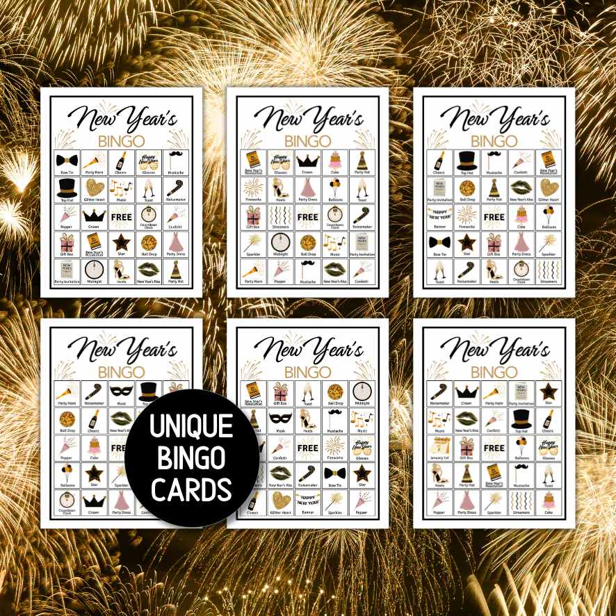new years bingo game

