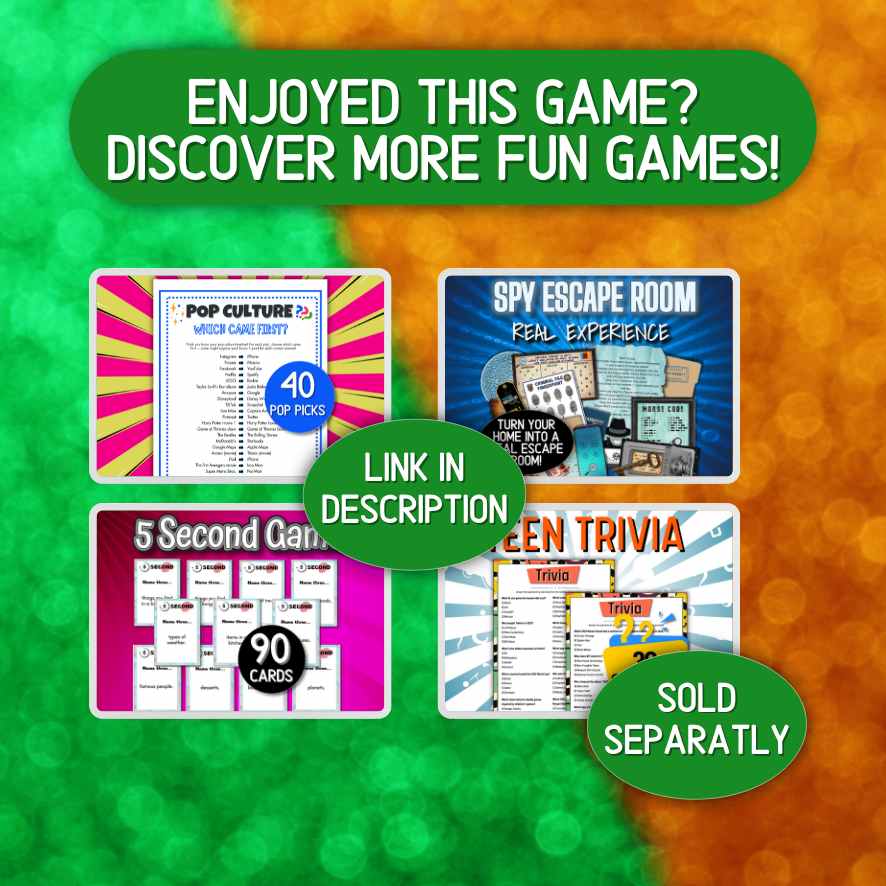 St Patrick party game

