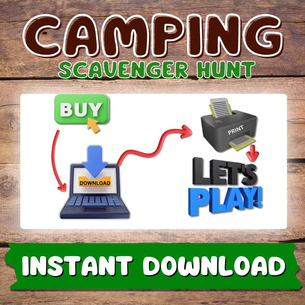 camping scavenger hunt