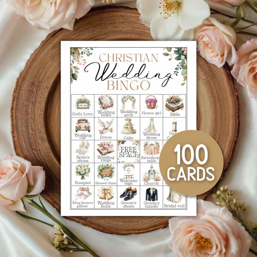 religious bridal shower bingo