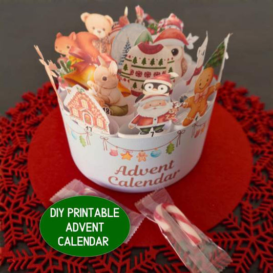 advent calendar printable activities