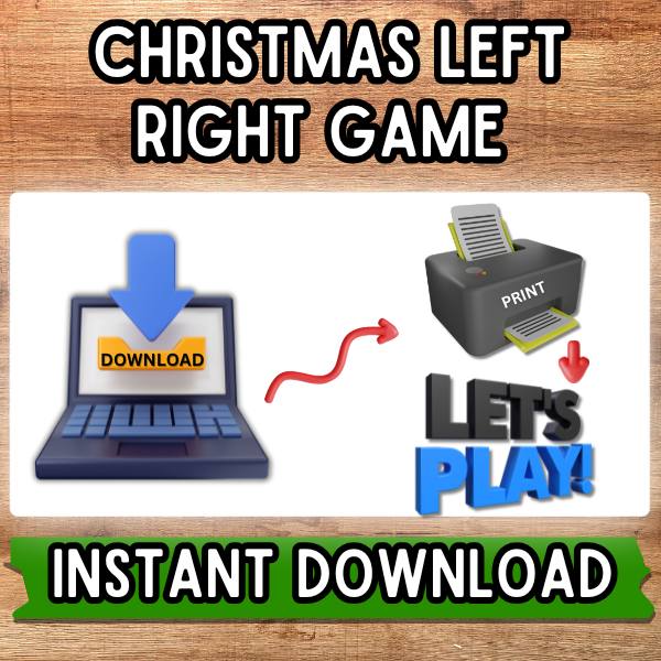 left and right christmas game story