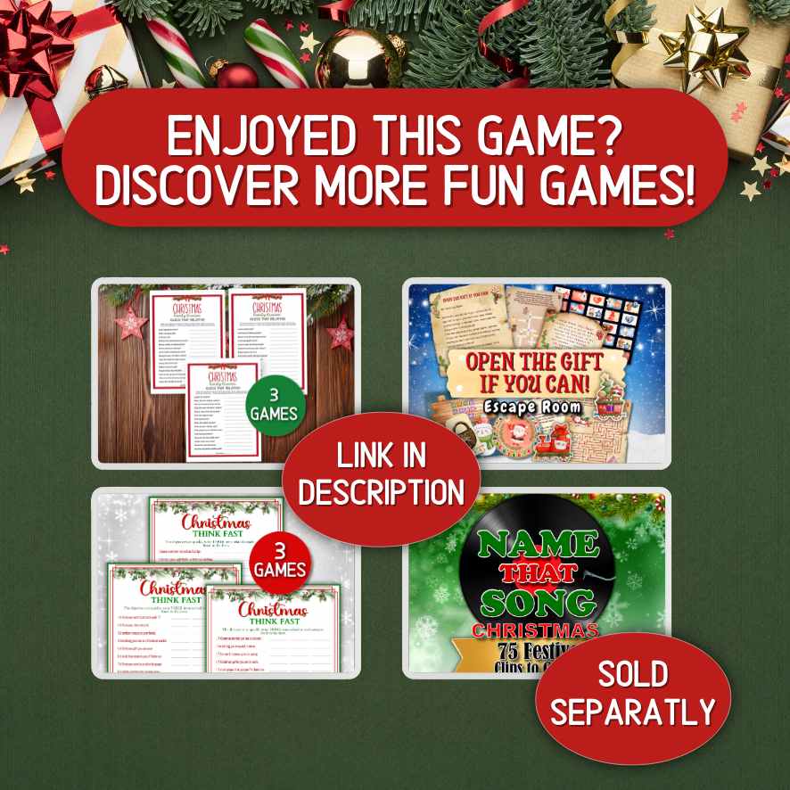 neutral boho christmas bingo