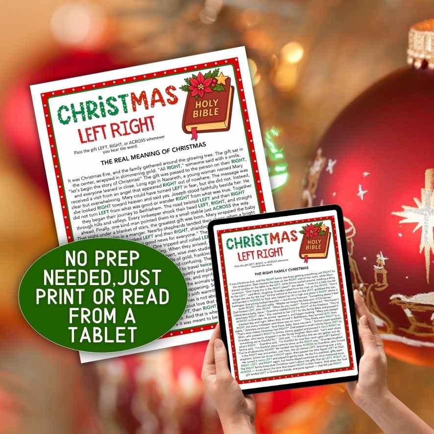 Pass the Gift Christmas Game

