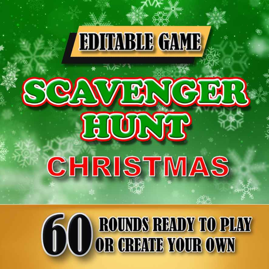 virtual scavenger hunt christmas powerpoint game