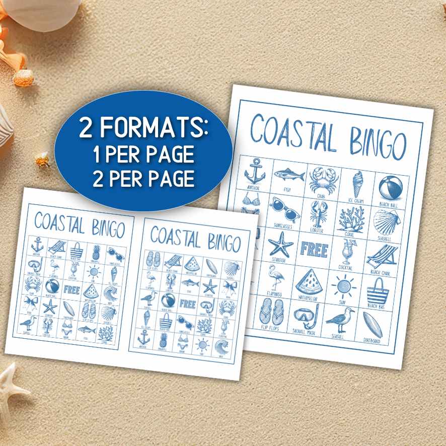 summer family bingo