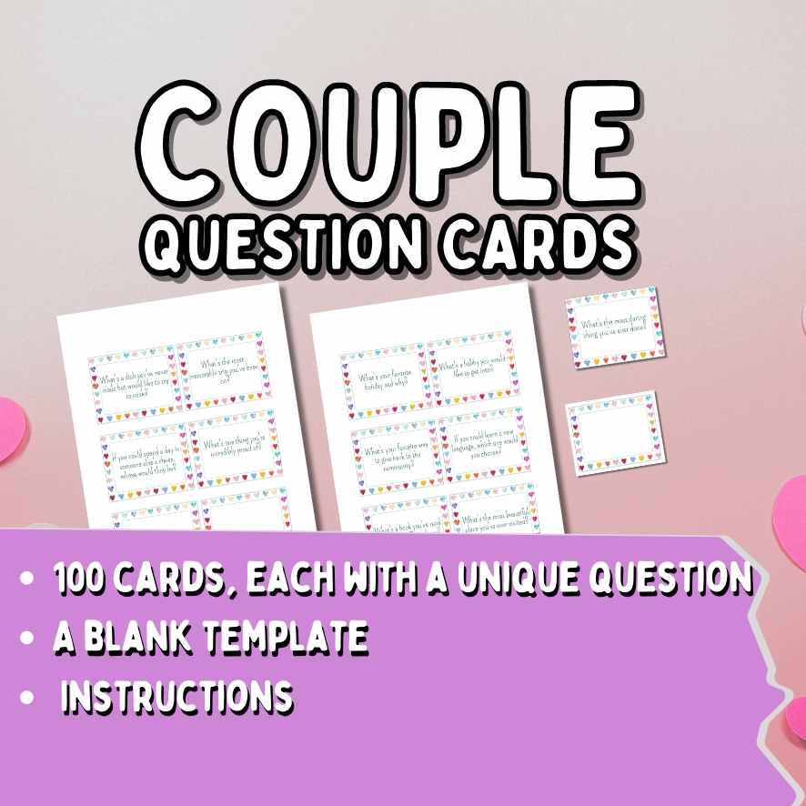 Printable Couple Cards